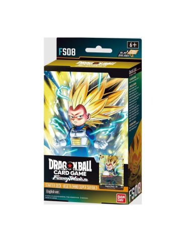 Dragon Ball Super Fusion World Starter Deck FS08 Vegeta Super Saiyan 3 Inglés