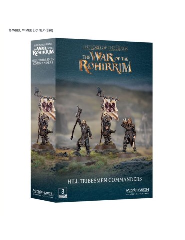 M-E SBG: HILL TRIBESMEN COMMANDERS