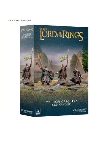 M-E SBG: WARRIORS OF ROHAN COMMANDERS