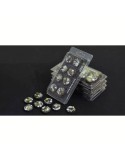 copy of Frost Lake - Round 25mm (x12) | Peanas Escénicas Heladas para Miniaturas