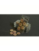 copy of Frost Lake - Round 25mm (x12) | Peanas Escénicas Heladas para Miniaturas