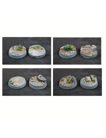 copy of Frost Lake - Round 25mm (x12) | Peanas Escénicas Heladas para Miniaturas