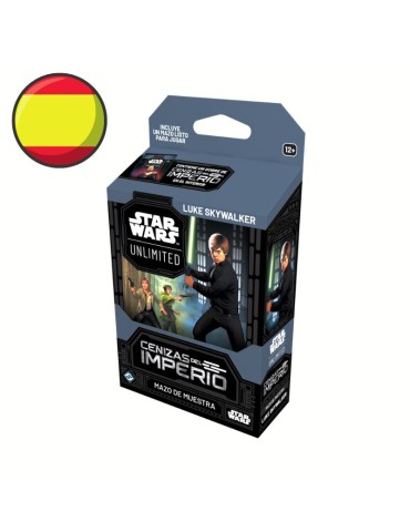 Star Wars: Unlimited – Cenizas del Imperio | Mazo de Muestra Luke Skywalker