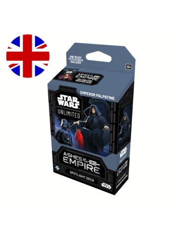 Star Wars: Unlimited: Ashes of the Empire Emperor Palpatine Spotlight Deck (Inglés)