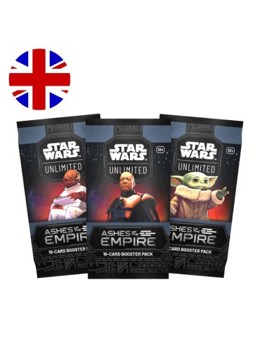 Star Wars: Unlimited: Ashes of the Empire Play Booster – Inglés