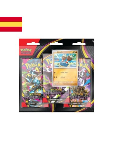 Pokémon - Blister de 3 Sobres Oscuridad Absoluta (Esp)