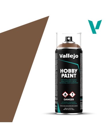 Spray Marrón Bichos para Imprimación Vallejo | Imprimación Acrílica para Miniaturas