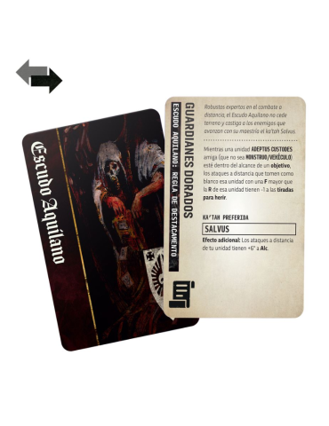 PACK DE MANDO: ADEPTUS CUSTODES (ESP)