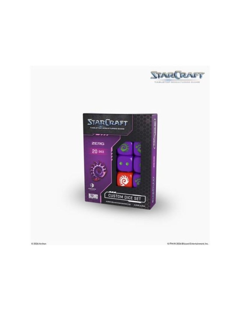 copy of Starcraft tmg - Terran Custom Dice Set
