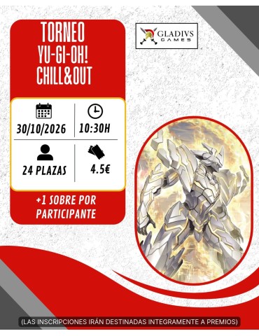 Torneo semanal Yu-Gi-Oh - Chill&Out - 30/10/2026