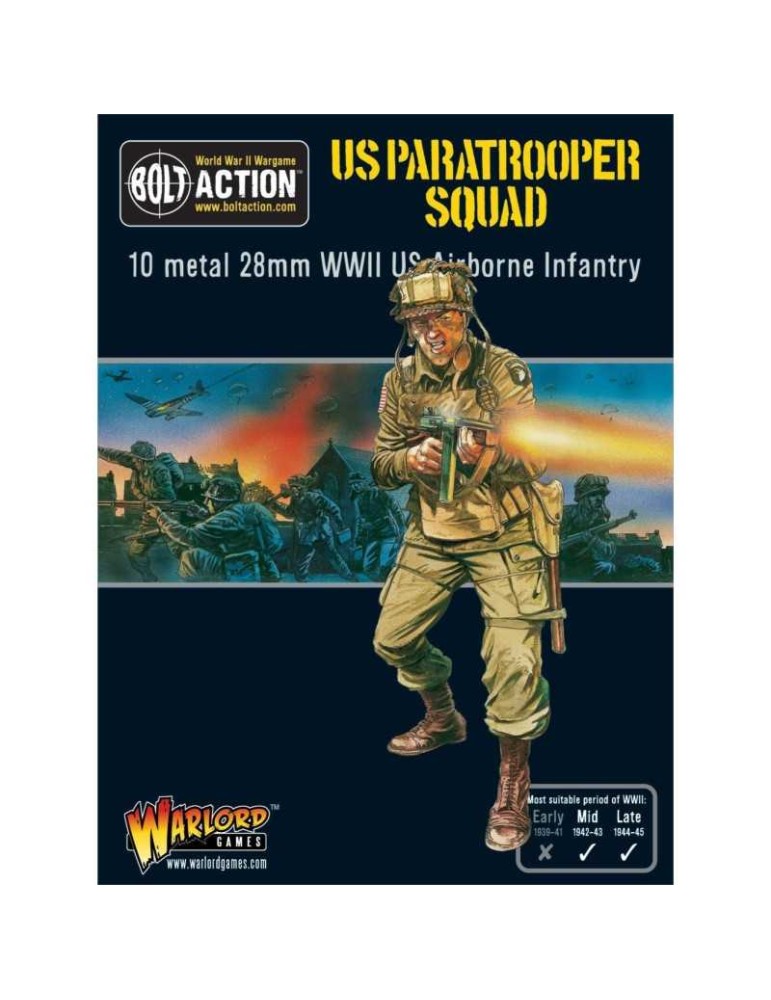 US Paratrooper Squad (Screaming Eagles 101st Airborne)