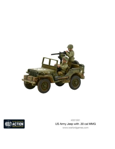 US Army Jeep with 30 Cal MMG