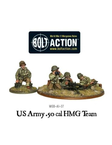 US Army 50 Cal HMG Team