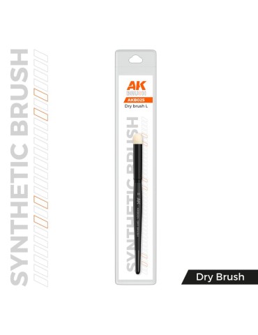 AK SYNTHETIC DRY BRUSH - XL