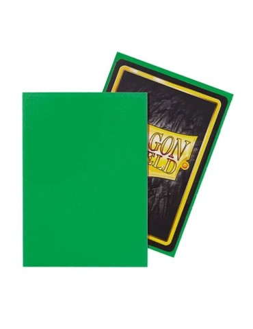 Dragon Shield: Fundas Standard Matte Verde Manzana (100 U)
