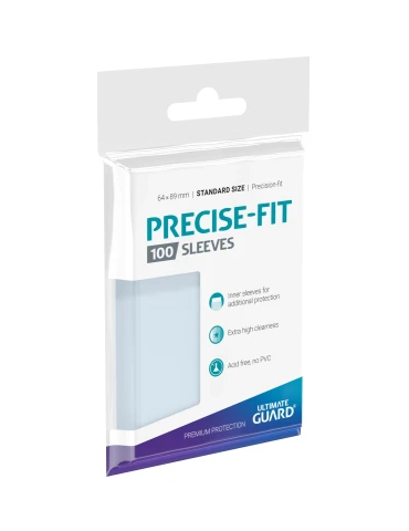 ULTIMATE GUARD PRECISE-FIT SLEEVES (100)