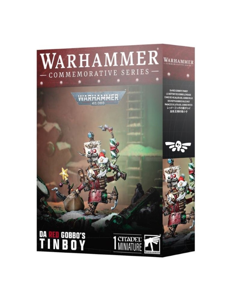 ORKS: CHIKO DE HOJALATA DEL GOBBO ROJO